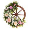 Spring Wheel Outdoor Wreath - Pastoral Scene Decorative Prop