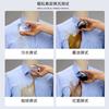 Three-proof white shirt men's long-sleeved non-ironing and anti-wrinkle elastic business wear anti-fouling and oil-proof women's shirt