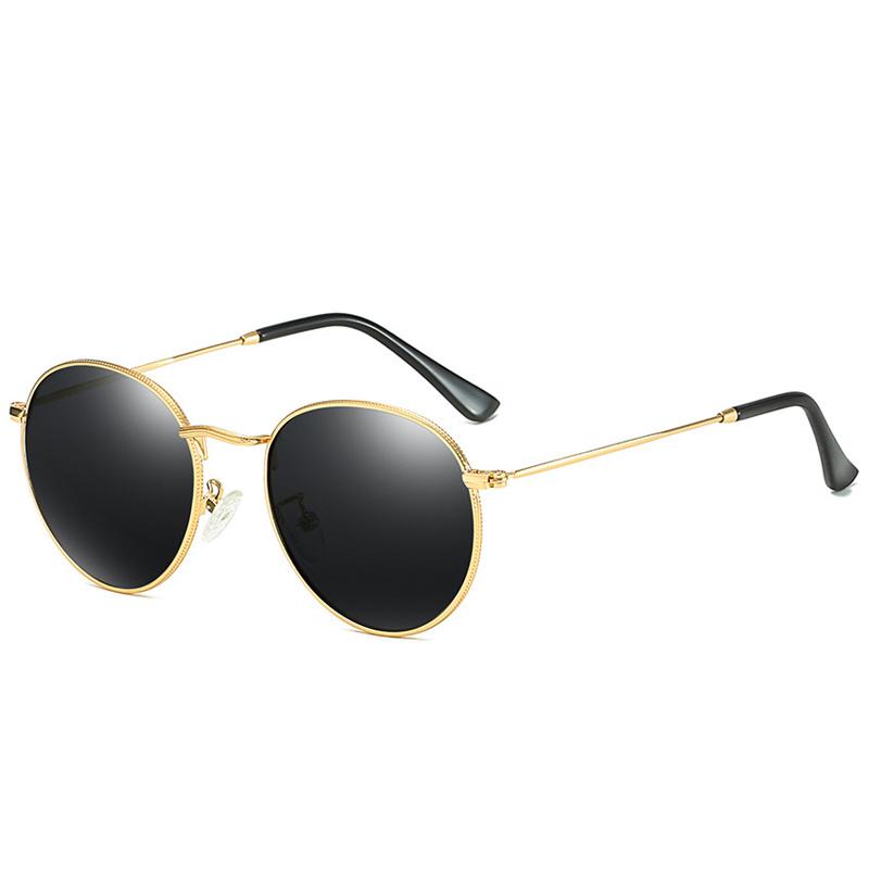 Classic Round Sunglasses Man Brand Designer Retro Sun Glasses Male Shades Vintage Small Frame Driving