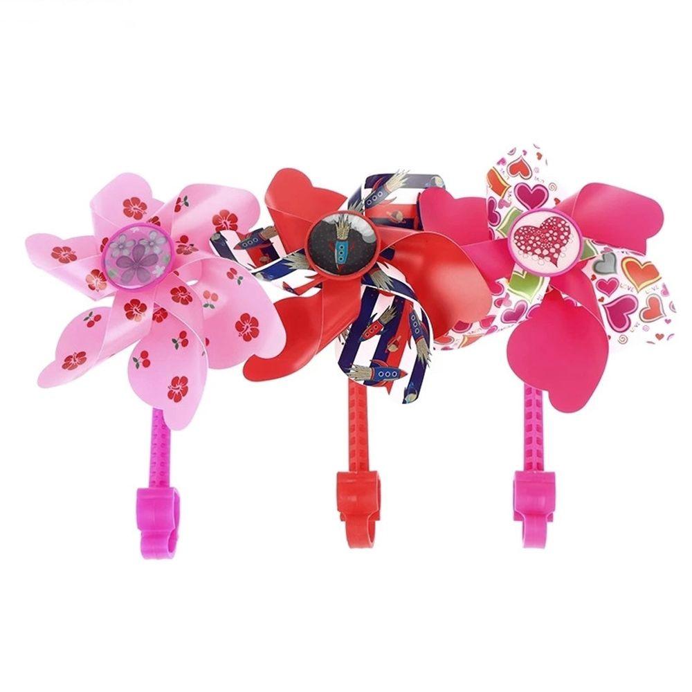 Windmill Flower Pinwheel Bicycle Handlebar Pinwheel Bike Windmill Decoration Children Bike Pinwheel