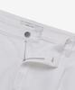 Mind Bridge [Couture] 9Oz Wide One-Pleat White Denim Pants