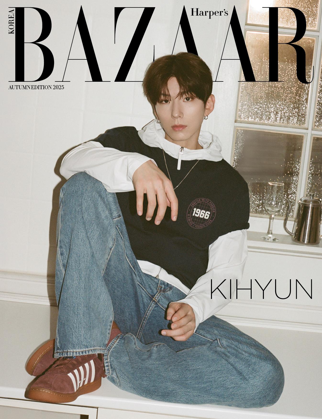 HARPER S BAZAAR Korea 2025 ОСЕНЬ MONSTA X Минхёк Чжухони Хёнвон Кихён Cover C