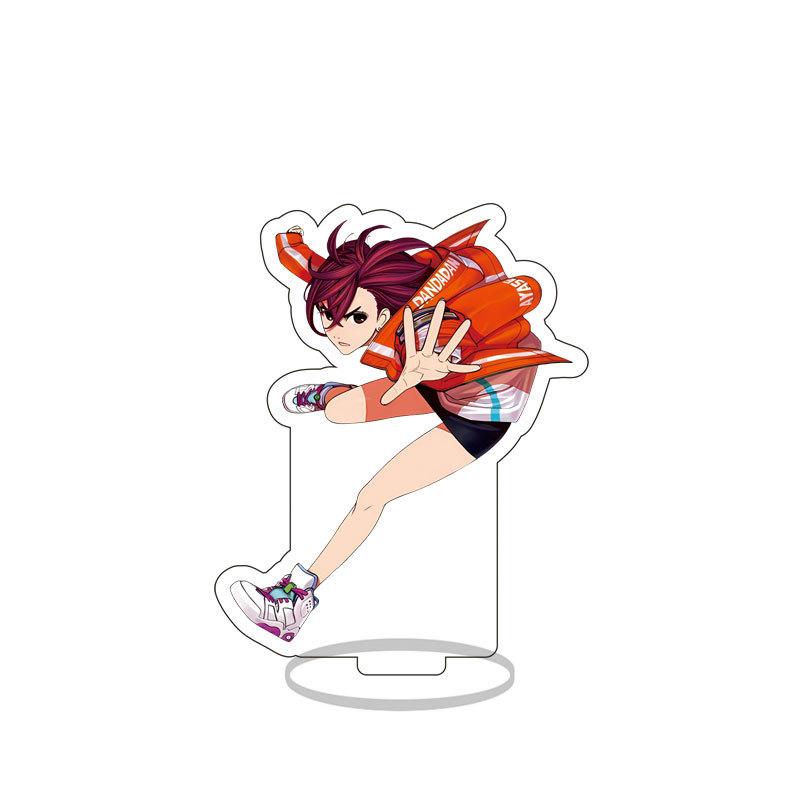 8Cm Dangdang Acrylic Standing Brand Ayase Peach, Detached Boy, Animation Peripherals, New Tabletop Ornament Set
