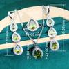 2024 New Full Diamond Ladies Jewelry Set Ladies Romantic Accessories Fashion