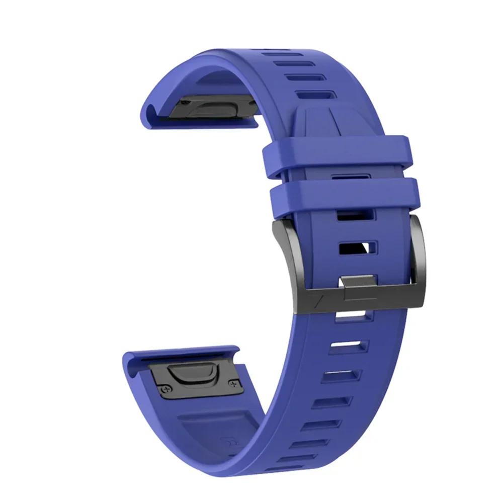 Quick Fit Strap For Garmin Fenix 8 7 7X/Epix Pro Gen 2 51mm 47mm/Enduro 2/Descent Mk3i Mk2 Silicone Original Watch Band 22mm 26mm