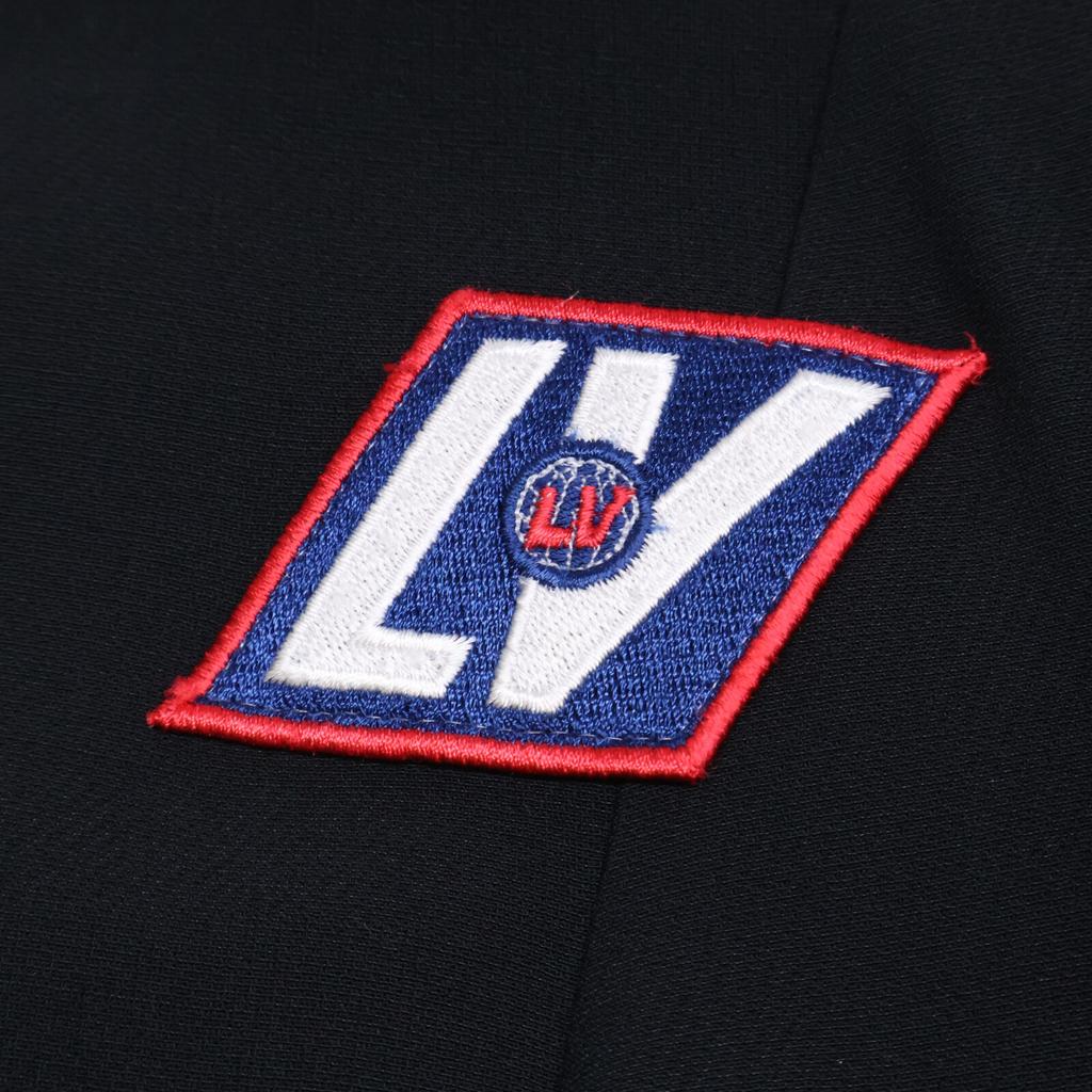 Louis Vuitton Domestically Published RW201A QRL Wool Silk Patch Skater Dress Dress 40 blackUsed