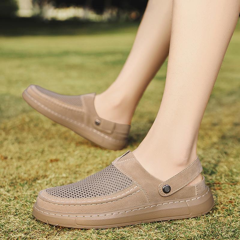 Fashion Fashionable Outdoor Men's Comfortable Thick Soled Casual Beach Shoes Summer New Men Breathable and Non Slip Water Wading Sandals