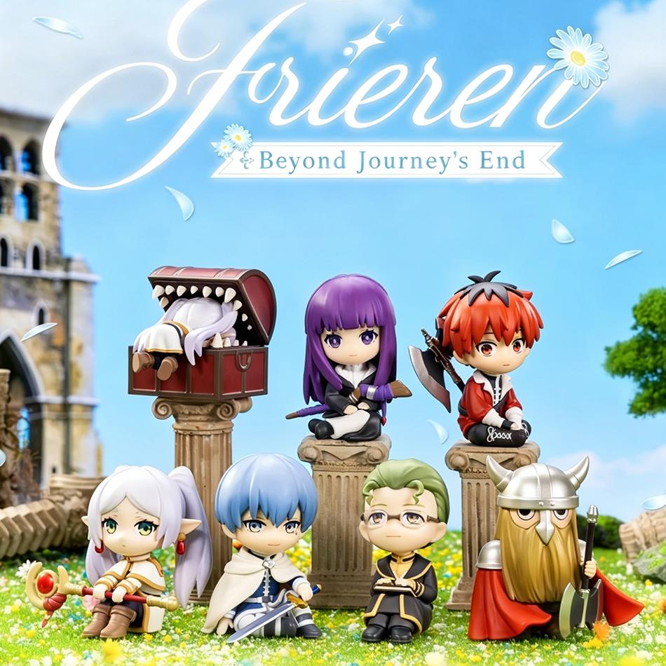 Bandai Noodle Stopper Sousou no Frieren Fern Anime Girl Figure Frieren Beyond Journey's End Action Figure Collectible Model Toy