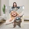 M-Madonnas Confessions II Album Blanket Quality Soft Bedding Throws Winter Girls Boys Home Decor Comfortable Bedspread