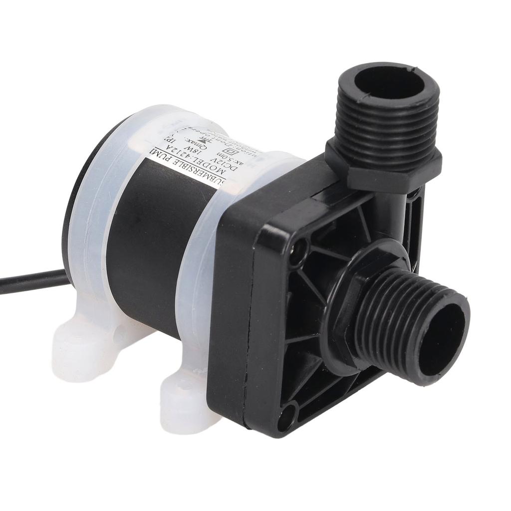 Small Submersible Pump Safe Stable Performance Power Saving Quiet Fountain Water Pump DC12V 20W