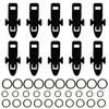 10 Pcs Fishing Hook Keeper Holder Baits Hanger Fixed Baits Lures Jig Hooks