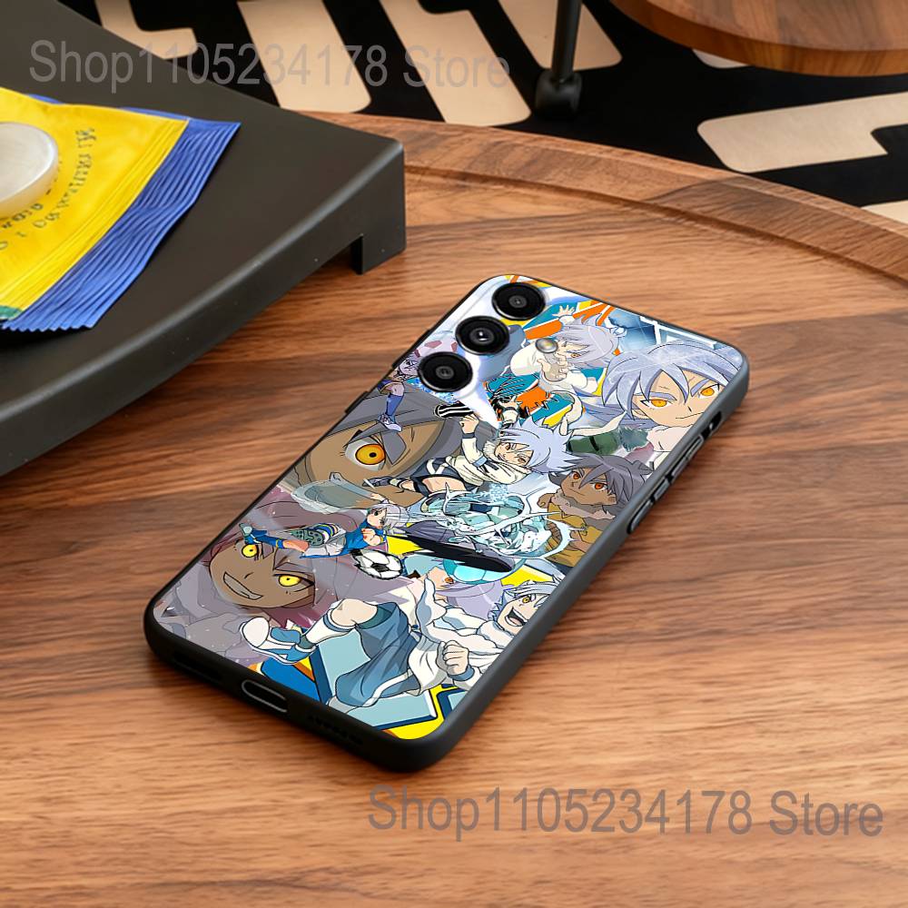 I-Inazumas Aniem E-Eleven Phone Case for Samsung S24 S22 S25 Ultra S9 S20 FE S23 Plus S10 S21 Shockproof Funda Cover