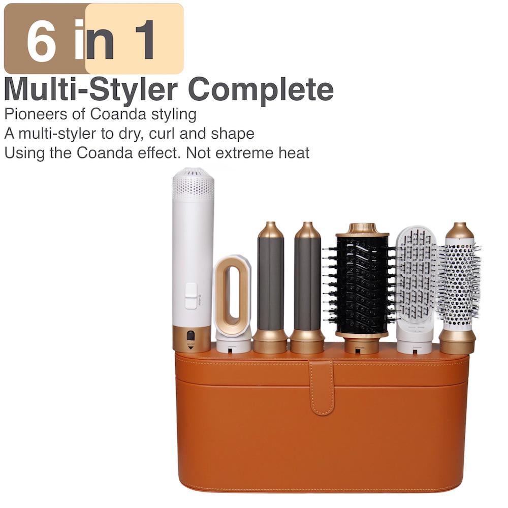 1000W Six-in-One Hair Styler and Straightener with Three-Speed Adjustment
