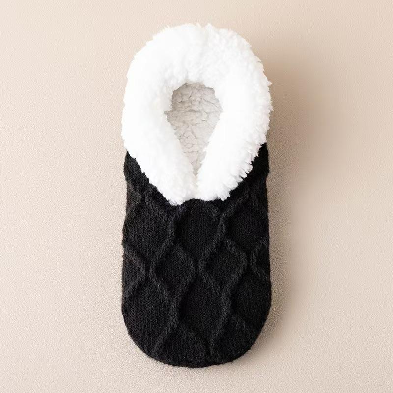 Women's Thick Non-Slip Floor Socks for Winter Warmth, Home, Confinement, Autumn and Sleeping