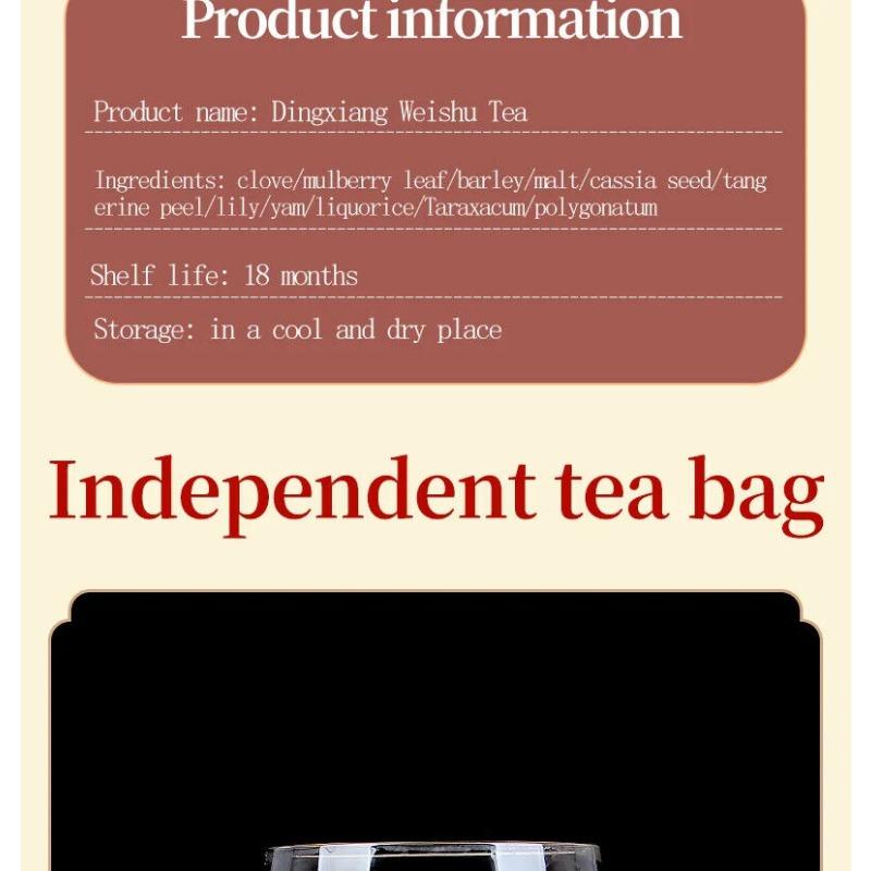 Dingxiang Weishu Tea Healthy Herb Tea Bag 150g/30 Bags
