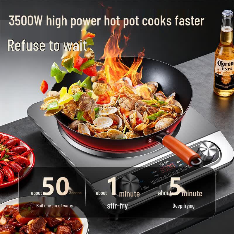 Youyang 3500W Multifunctional Concave Induction Cooker CN Plug (adapter Included)