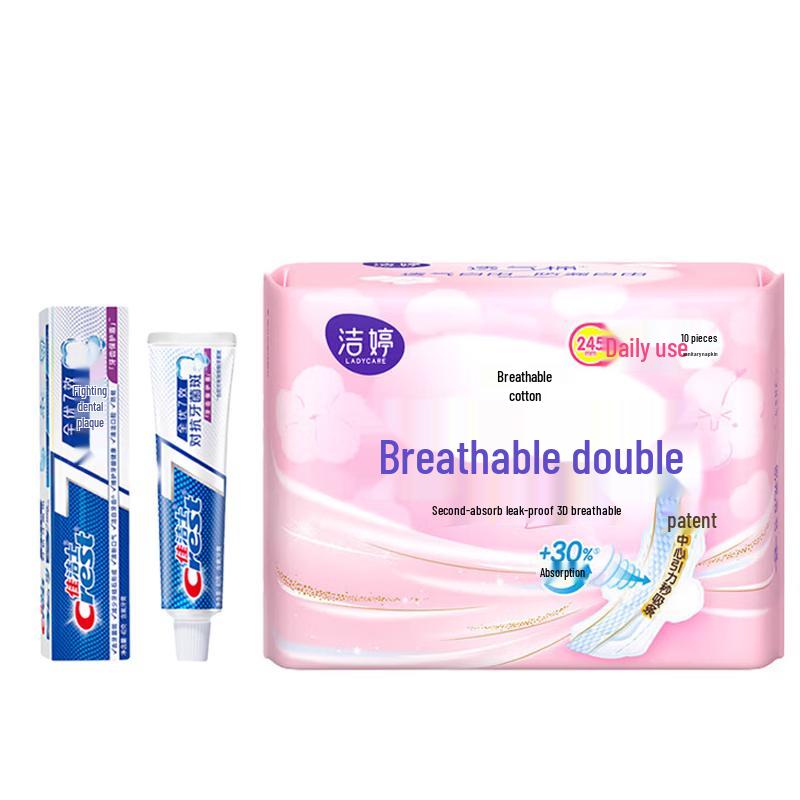 

Crest 7-Effect Toothpaste & Jeating Daily Pad Combo