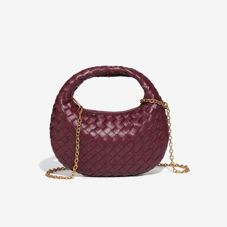 Nuova Borsa Mini Raviolo alla Moda per Donna, Borsa a Tracolla e Spalla con Catena di Lusso, Elegante Borsa a Mano Versatile