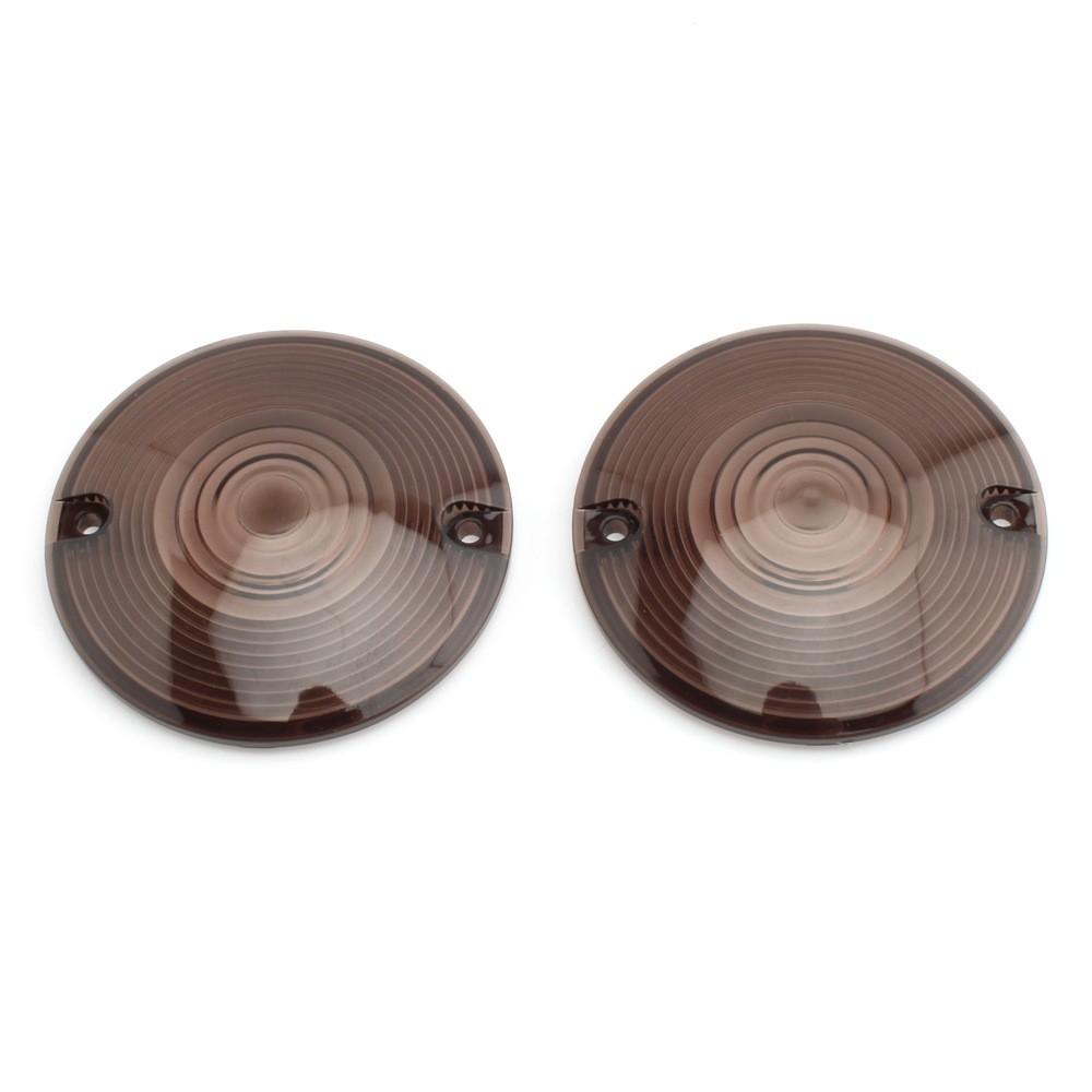 

Премиальные накладки на поворотники для мотоциклов, доступны в дымчатом и красном оттенках Smoked Lens