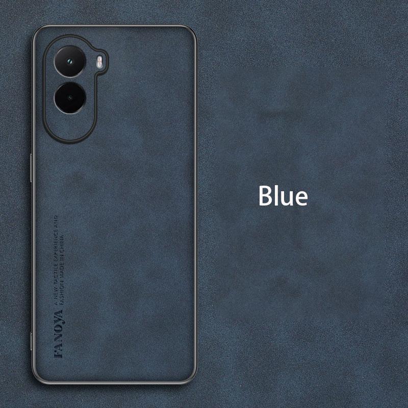EUCAGR Luxury Sheepskin PU Leather Phone Case For Xiaomi POCO M7 Protect Stand Back Cover For Xiaomi POCO M7