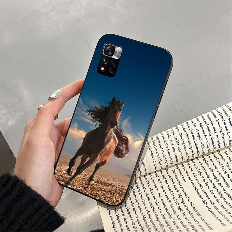 Phone Case For Xiaomi Poco C71 15T 14T Pro Redmi note 15 14 14 13 Pro Redmi A5 15C 13C foal Horse