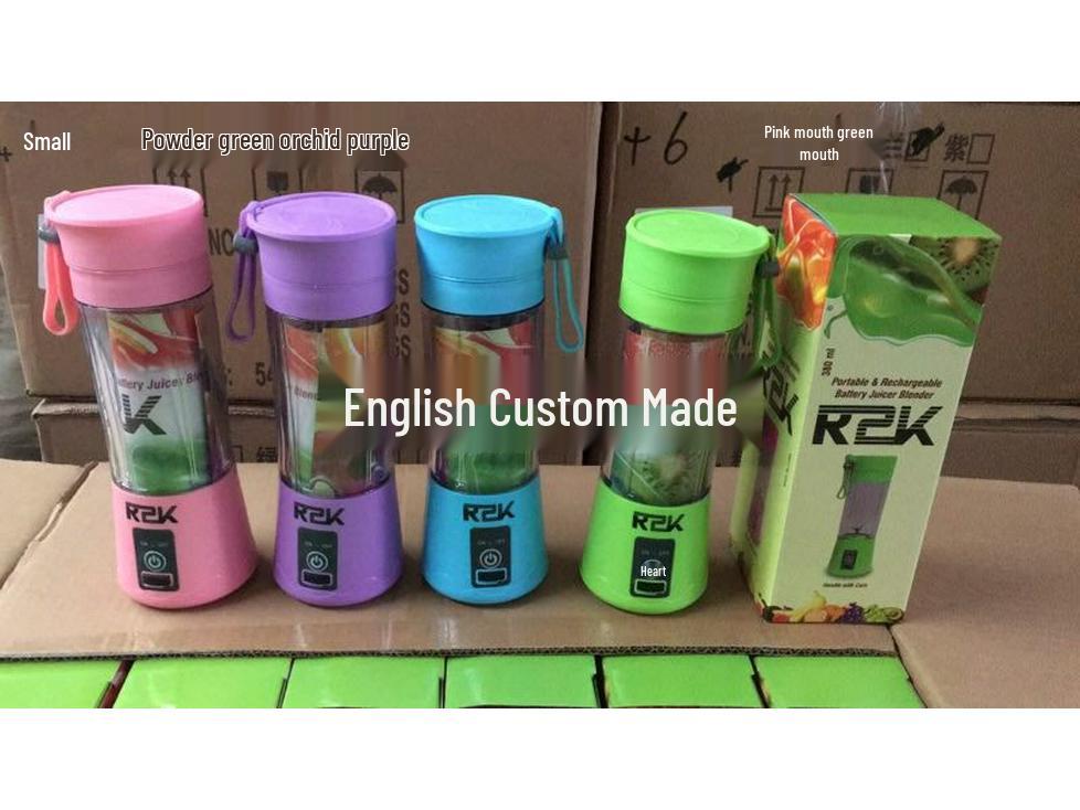 Compact USB-Chargeable Wireless Juicer Cup for Home Use