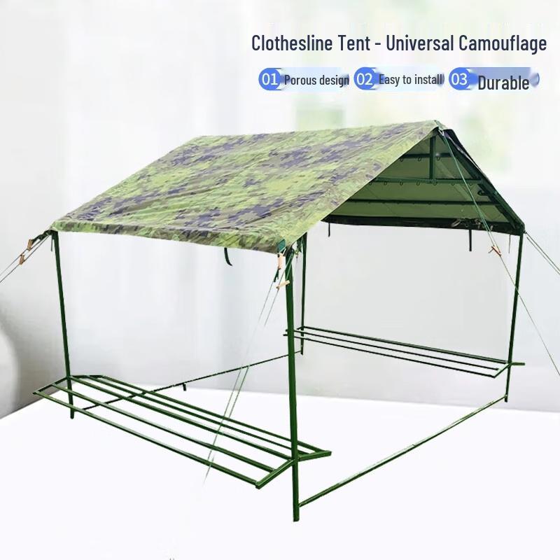 Outdoor Waterproof Clothes Drying Tent
