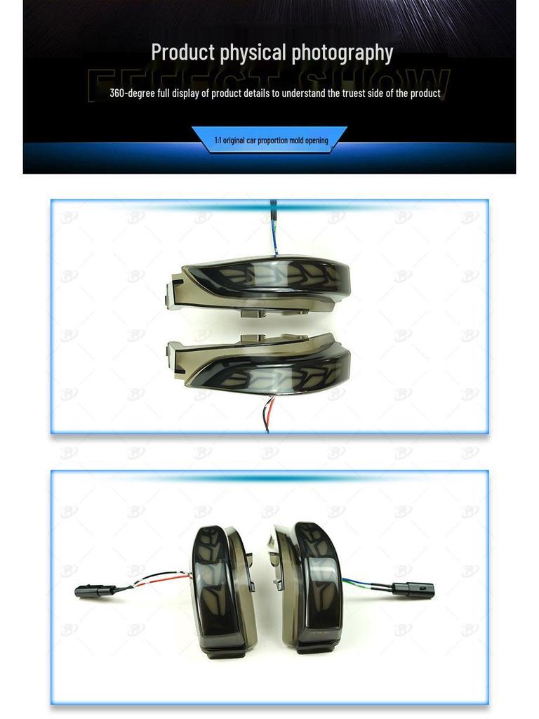 Toyota CHR Sequential Turn Signal & DRL with Blue Tint for Europe/Taiwan Models