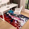 Anime Samurai Warrior's Journey Carpet, Chair Rug,Rug for Office Bedroom Living Rooms, Doormat Decor Fan Gift Christmas Gift