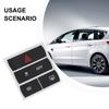 1 Pcs Car Stickers To Repair The Hazard Button Defroster And For ESP For Ford For S-Max Button Repair Decals Sticker