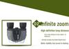 Nikula 10-30x25 High Magnification Dual-Barrel Zoom Binoculars