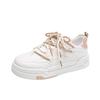 Flat White Shoes Women's Spring and Autumn 2025 New Student Platform Internet Celebrity Casual Shoes Ins Tide Color Matching Board Shoes