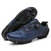 Chaussures de Vélo VTT Femme Chaussures à Pédales Plates Chaussures de Vélo Baskets de Vélo de Route Vitesse Chaussure à Crampons Spd avec Chaussure de Vélo de Montagne rose