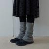 WOOL KNIT LEG WARMER (3COLOR)