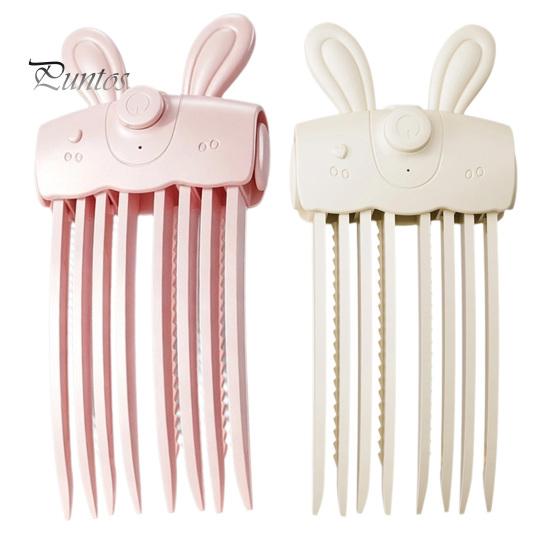 Fast Heating Root Volumizer 1/2Pcs Heated Hair Volume Clip, Cordless Lifter Comb with 2 Instant Lift Clip Heat Settings, USB Rechargeable Volumizing
