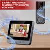 4.3'' Smart IPS Screen Video Intercom Night Vision 2-Way Audio Surveillance Camera Digital Camera with 2.4G Wireless Bell