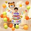 Ins Wind Children'S Birthday Scene Arrangement Decoration Boy Girl Balloon Family Simple Party Atmosphere