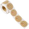 2" Homemade with Love Sticker with Lines for Writing /2" Round Homemade with Love Canning Labels / 500 Labels Per Roll