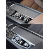 Console Roller Blind Cover Black Cup Holder Sliding Lid for Volvo S60 V60 19-25