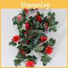 Rose Simulated Winter Jasmine Cherry Blossom Artificial Vine Decoration For