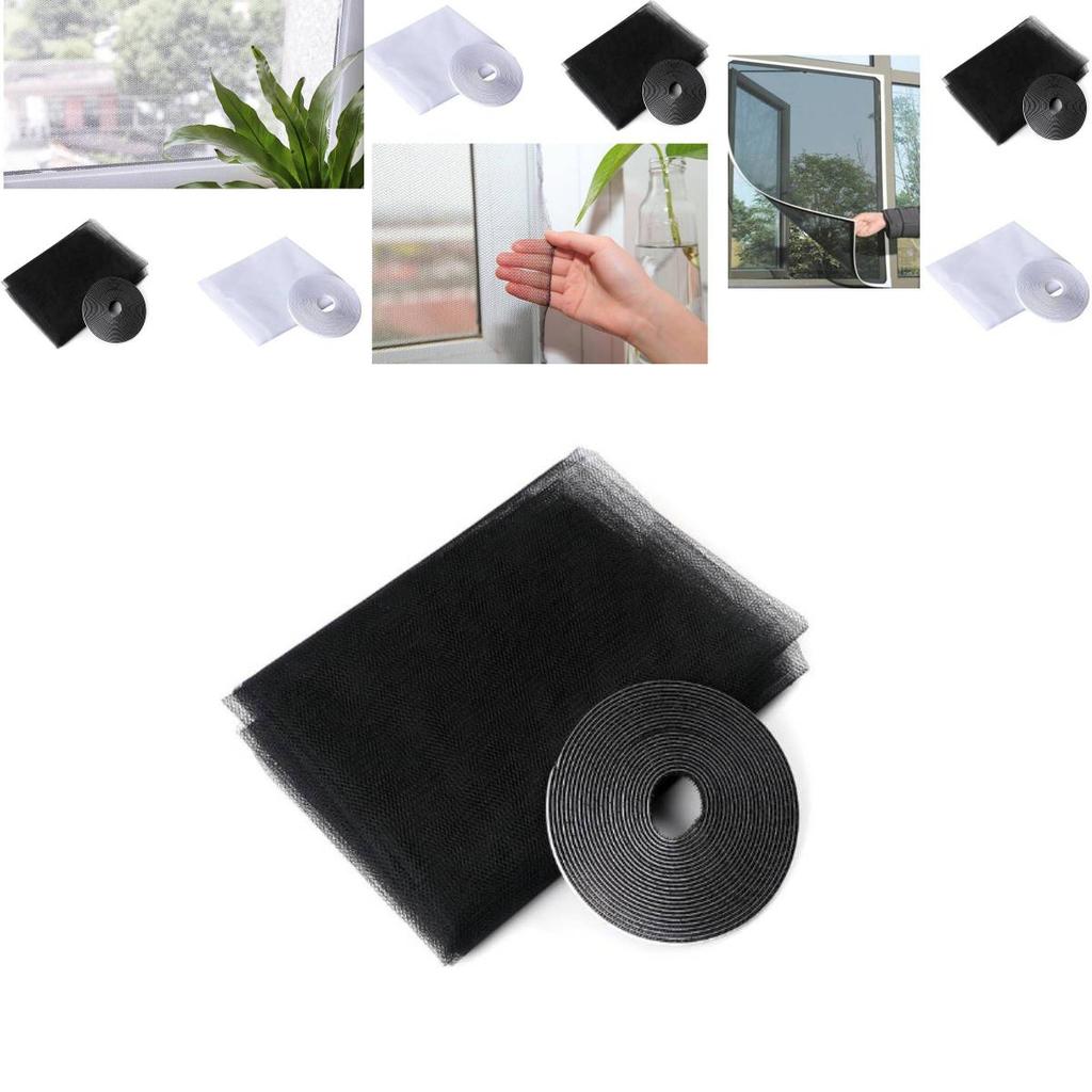 Selbstklebende DIY-Moskitonetze für Fenster halten Insekten draußen!