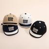 Letter Embroidery Baby Patchwork Baseball Cap Spring Summer Cotton Breathable Sunscreen Peaked Cap Kids Boys Girls Outdoor Short Brim Hats