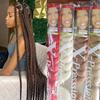 2026 Xpression Synthetische Große Zöpfe Häkelhaar Zopf-Extensions Yaki Glattes Haar Damen Jumbo-Zöpfe Haare Tägliches Tragen