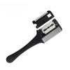 Hair Cutting Comb Hair Brushes with Razor Blades Hair Trimmer Cutting Thinning Tools Barbershop Salon Styling Tool Comb 2026 New