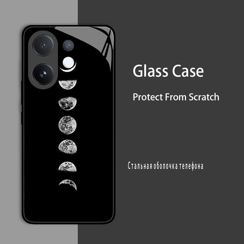 

Для VIVO V60 5G Чехол Крышка Чехол из закаленного стекла Жесткий Противоударный Coque Бампер Для VIVO V60 V50 Lite 4G 5G V60Lite Защитный Чехол Vivo V60 5G