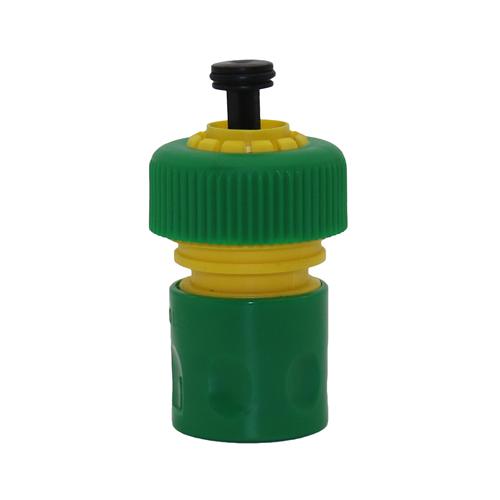 

2pcs Garden Water Pipe quick connectors Hose end sealing quick connectors 3/4 hose connected Fittings watering Irrigation tools 17mm