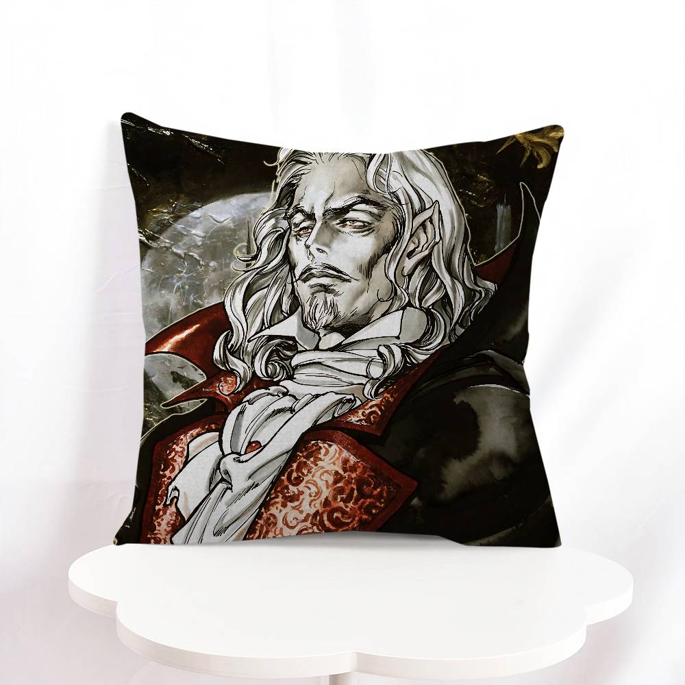 C-Castlevania Personalized Picture Text Home Decorative Pillows Household Gifts 45x45cm