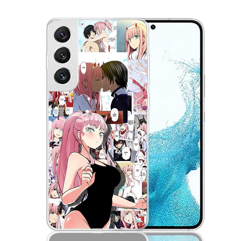Darling In The FranXX Anime Case Phone Cover for Samsung Galaxy S24 S25 Ultra S23 Plus S22 + S21 S20 FE S10 S25Plus Trend Fundas