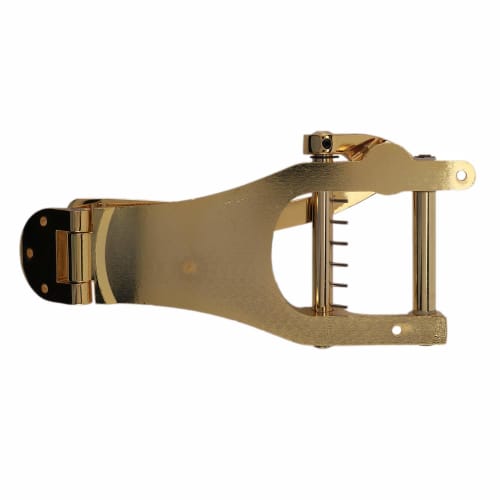 YOLTEC Electric Guitar Tremolo Bridge Replacement, Vibrato, LP Guitar Parts, Alloy Tremolo, Tailpiece, Bridge Crank Bar, Gold