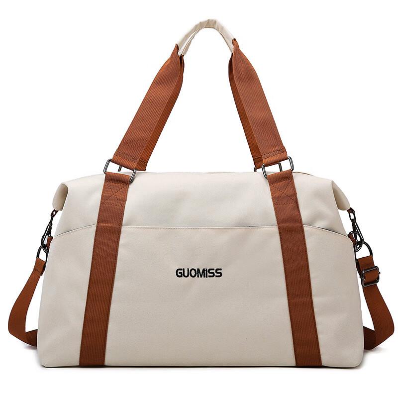 

Large Capacity Travel Duffel Bag with Dry Wet Separation and Shoe Compartment